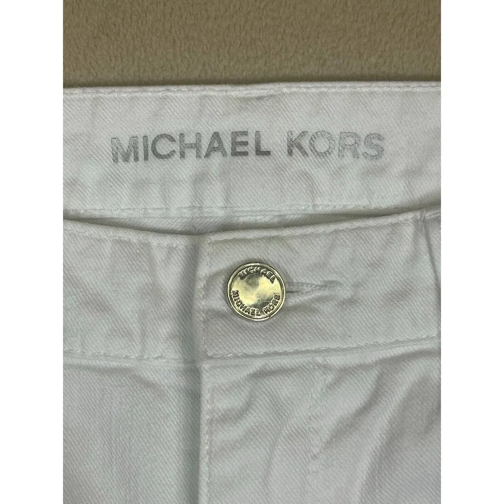 Michael Kors Skinny Jeans Womens‎ 6 Regular Fit White
